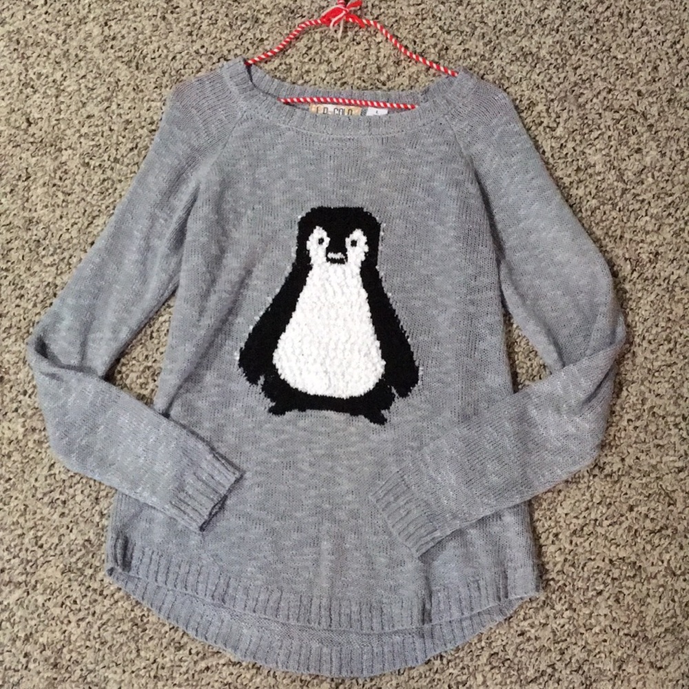 Adorable Penguin Holiday Sweater